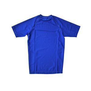Ranked League Rashguard - Blue - Short Sleeve