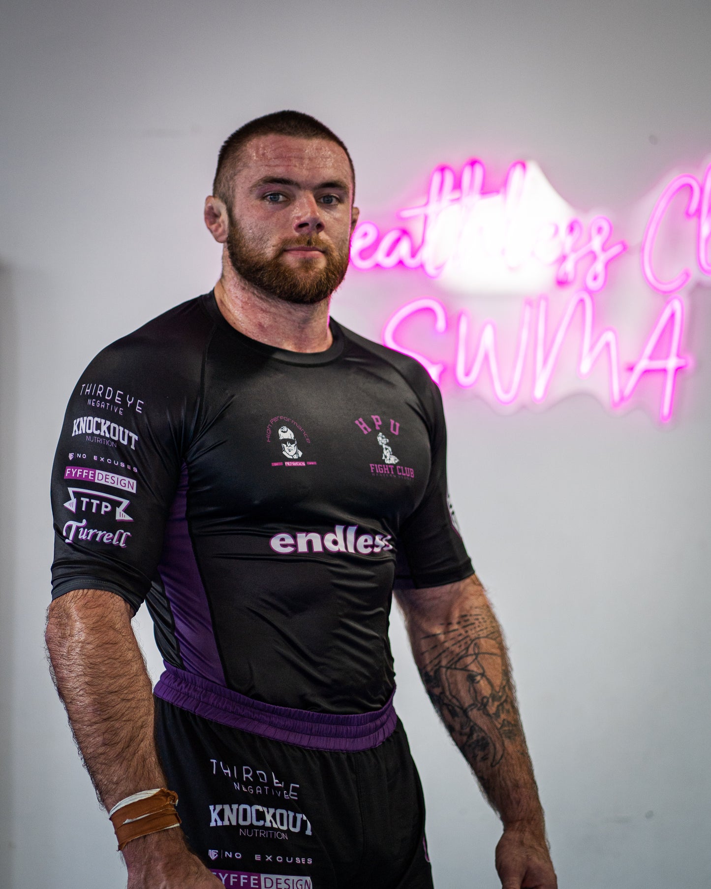 Josh Saunders x Endless 2022 ADCC World Championship Rash Guard