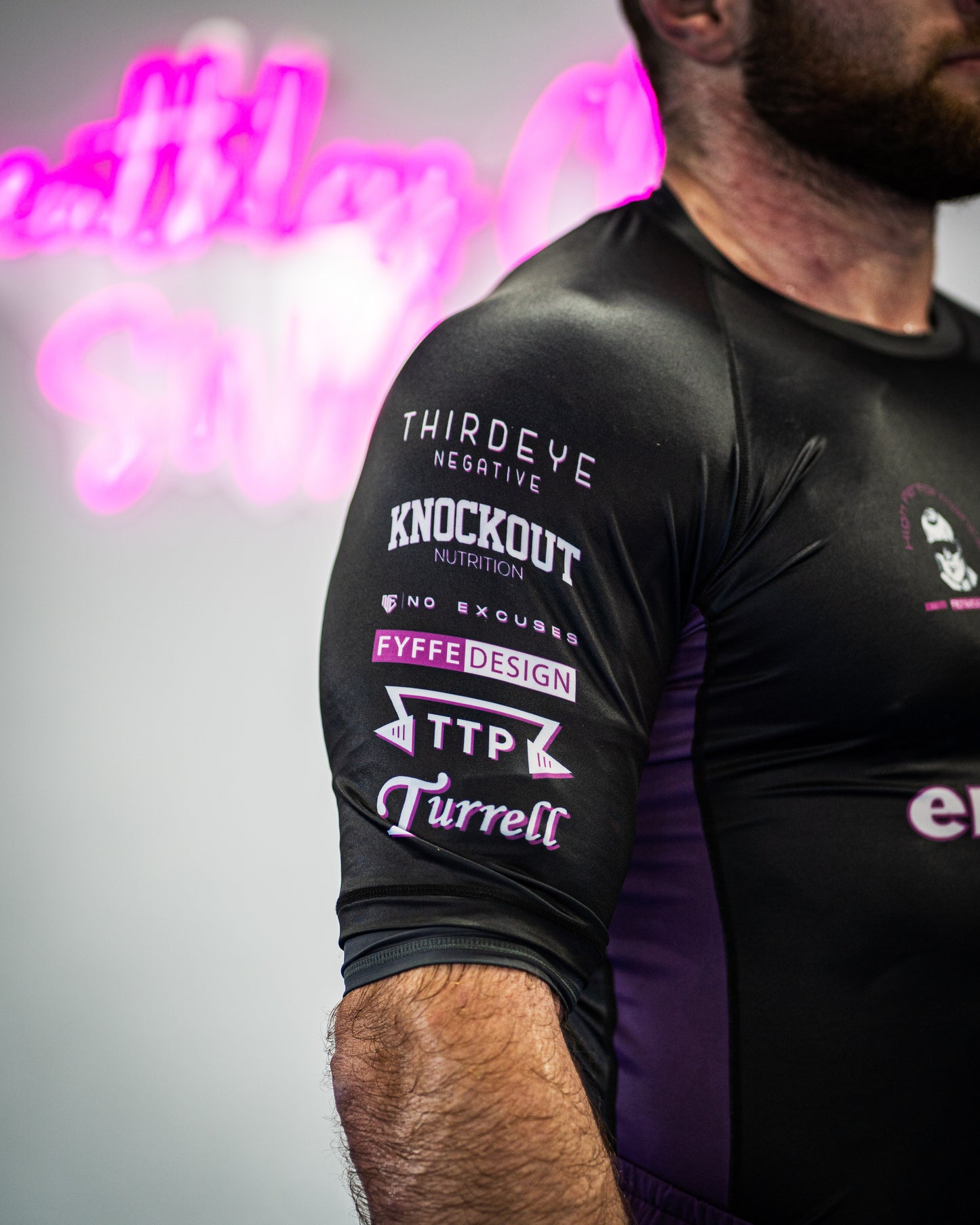 Josh Saunders x Endless 2022 ADCC World Championship Rash Guard