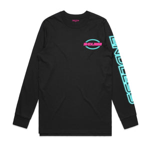 Neon League Long Sleeve T-Shirt - Black